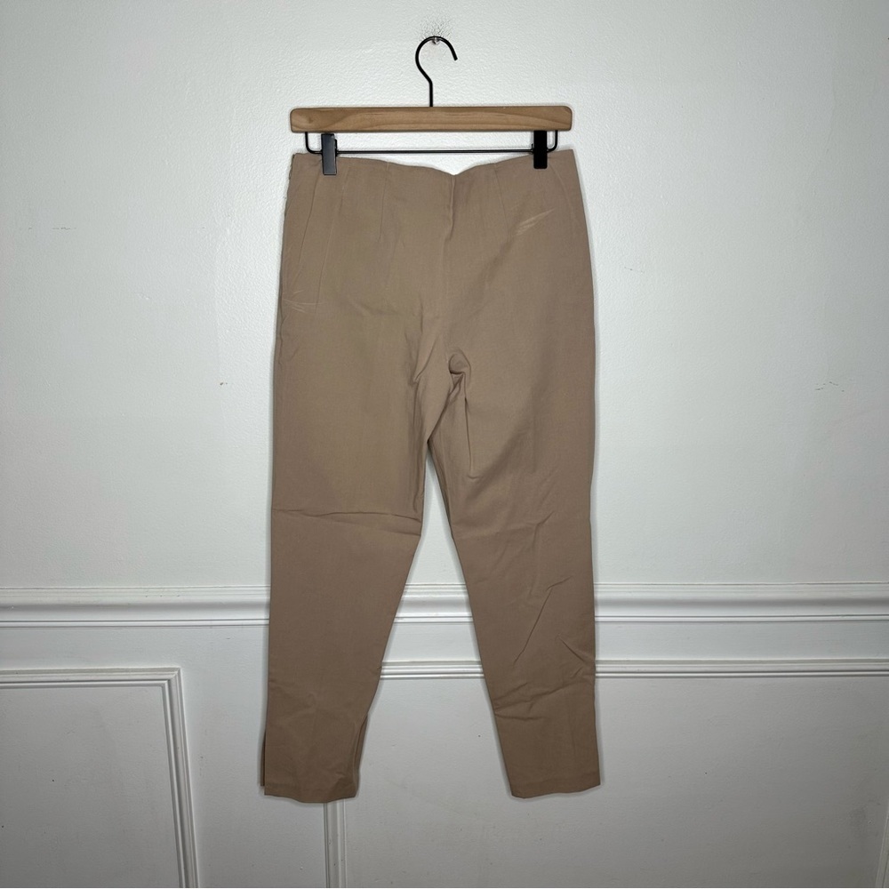 BRUNELLO CUCINELLI Cropped Cotton-Blend Twill Slim-leg Pants Womens Size 6 - Picture 12 of 16